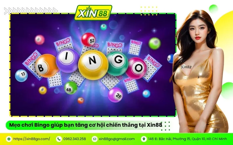 Mẹo chơi Bingo giúp bạn tăng cơ hội chiến thắng tại Xin88