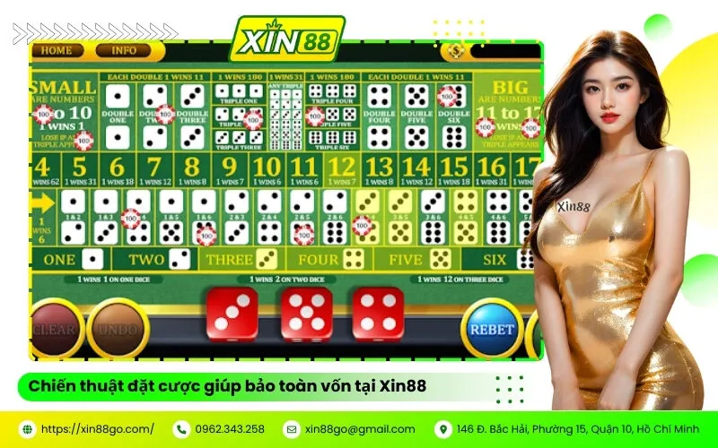 Chiến thuật đặt cược giúp bảo toàn vốn tại Xin88